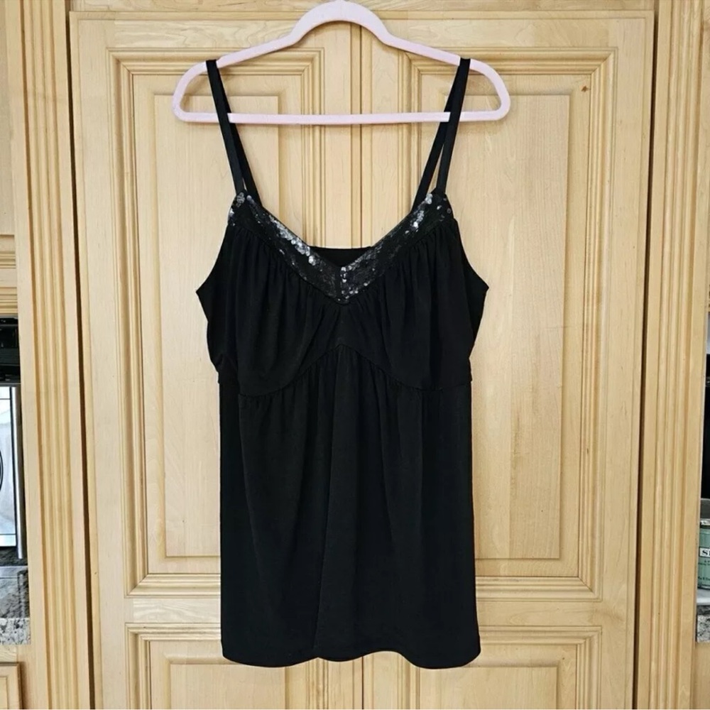 Torrid Black Top Sequence Sz 3
